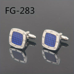 Men's Square Cufflinks for Shirt Decoration