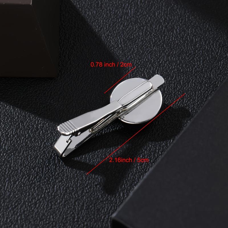 Dragon King Cufflinks & Tie Clip Set for Men