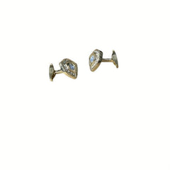 Men's Rhinestone Arch Cufflinks