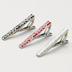Copper Tie Clip Glossy Business Tie Jewelry For Men