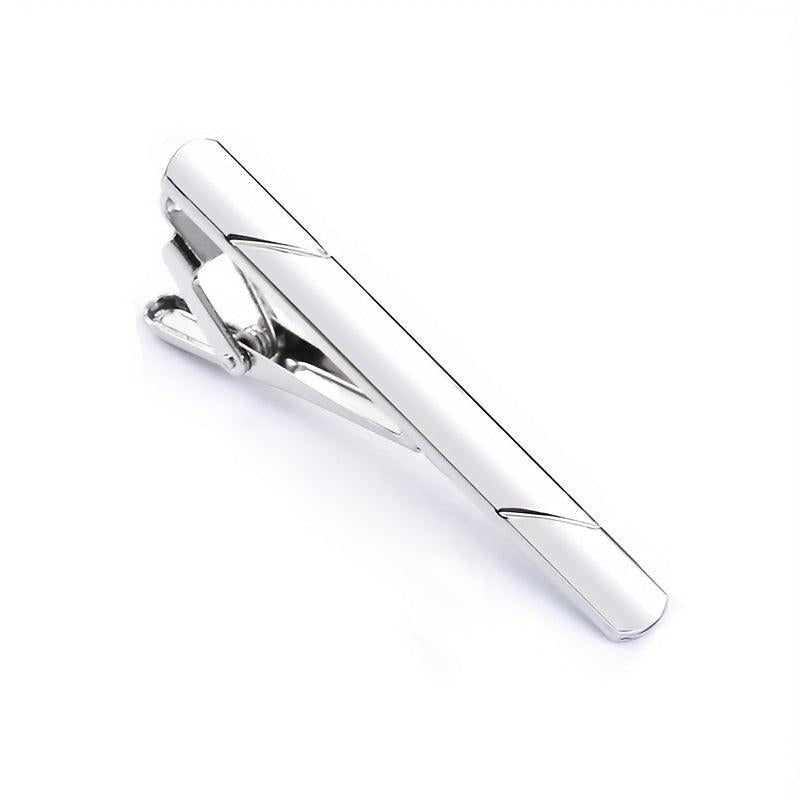 Copper Tie Clip Glossy Business Tie Jewelry For Men
