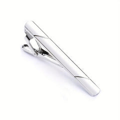 Copper Tie Clip Glossy Business Tie Jewelry For Men
