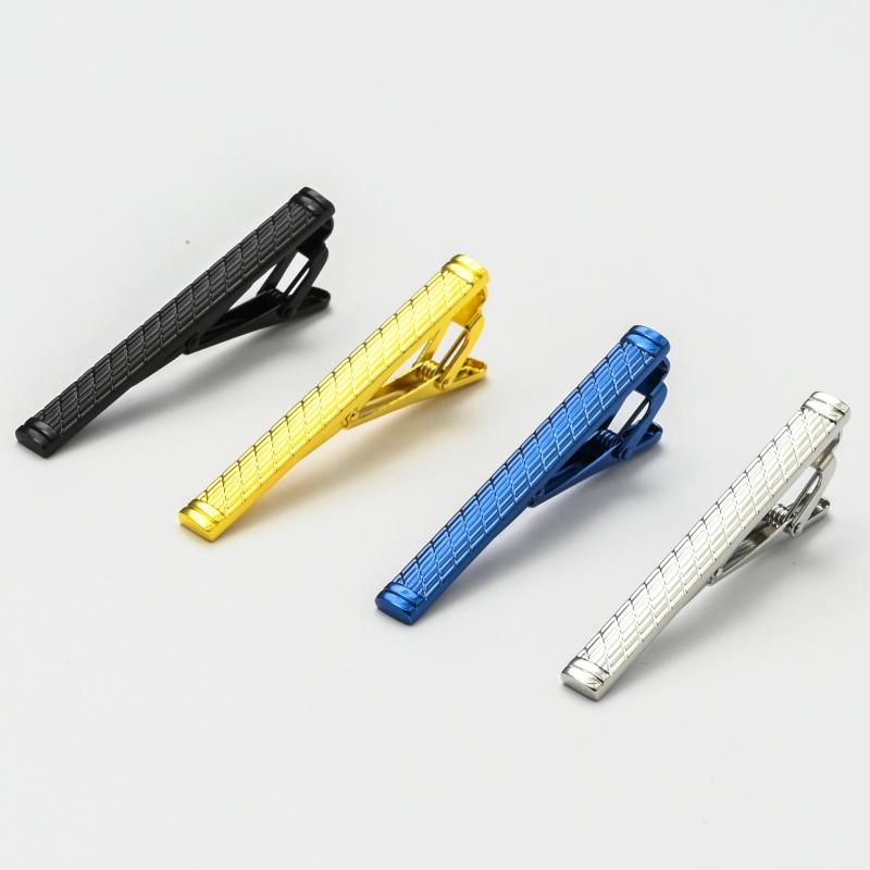 Copper Tie Clip Glossy Business Tie Jewelry For Men