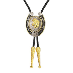 Animal Ox Horse Eagle Metal Necktie Necklace