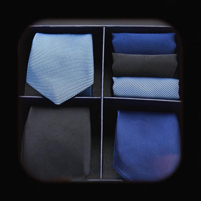 Men's Classic Business Multicolor Tie Set