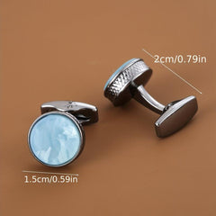 Classic Shirt Cufflinks for Men and Women