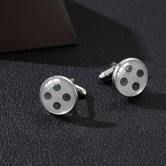 Men's Video Game Controller Button Cufflinks