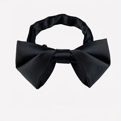 Men's Red Bow Tie for Wedding Groomsmen Suit