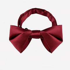 Men's Red Bow Tie for Wedding Groomsmen Suit