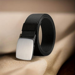 Men's Automatic Buckle Tape Belt Nylon Tactical Belt