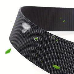 Men's Automatic Buckle Tape Belt Nylon Tactical Belt