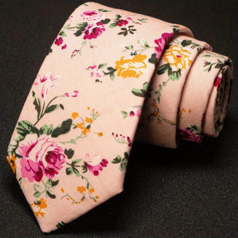 Men's Floral Ties for Party Wedding
