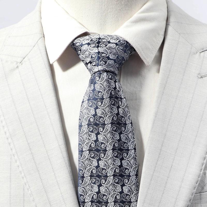 Men's Paisley Necktie Thickened Business Wedding Party Necktie