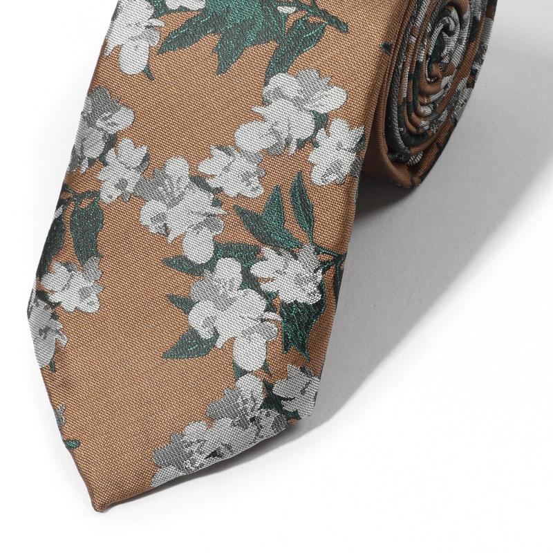Men's Flower Necktie for Party Dating Wedding