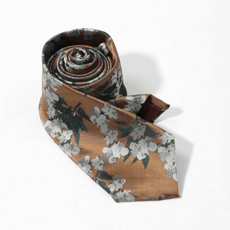 Men's Flower Necktie for Party Dating Wedding