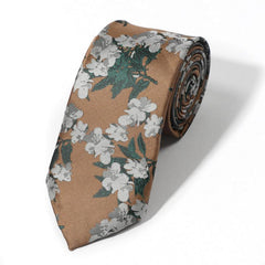 Men's Flower Necktie for Party Dating Wedding