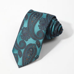 Men's Ethnic Style Cashew Flower Tie