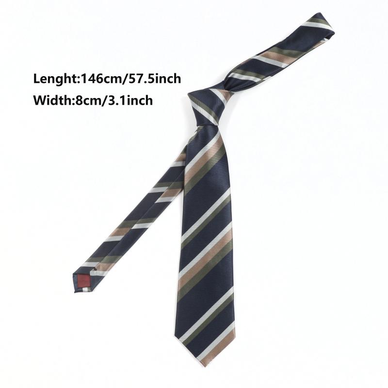 Business Formal Diagonal Stripe Tie For Men