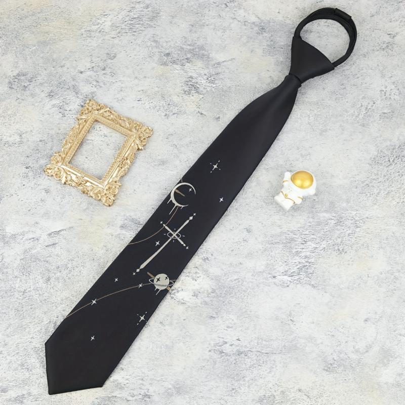 Starry Sky Ties Student School Uniform Tie Costume Clothing Accessories