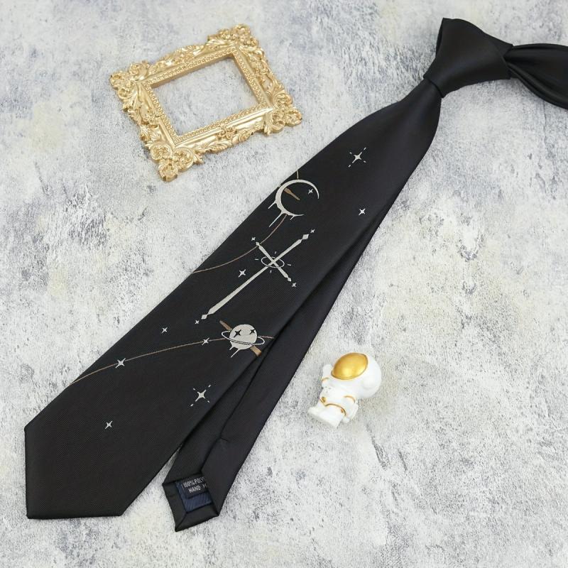 Starry Sky Ties Student School Uniform Tie Costume Clothing Accessories