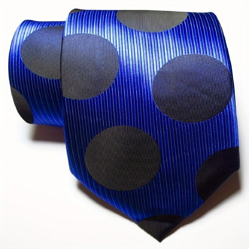 Red Golden JACQUARD WOVEN Men's 3.54inch Necktie Set
