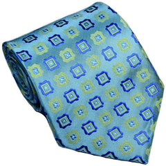 Men's Yellow Plaid Checks Classic Necktie for Business & Social Occasions