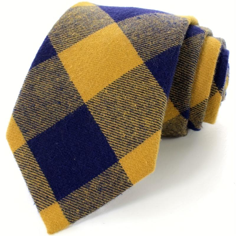 Men's Plaid Tie for Daily Business Party