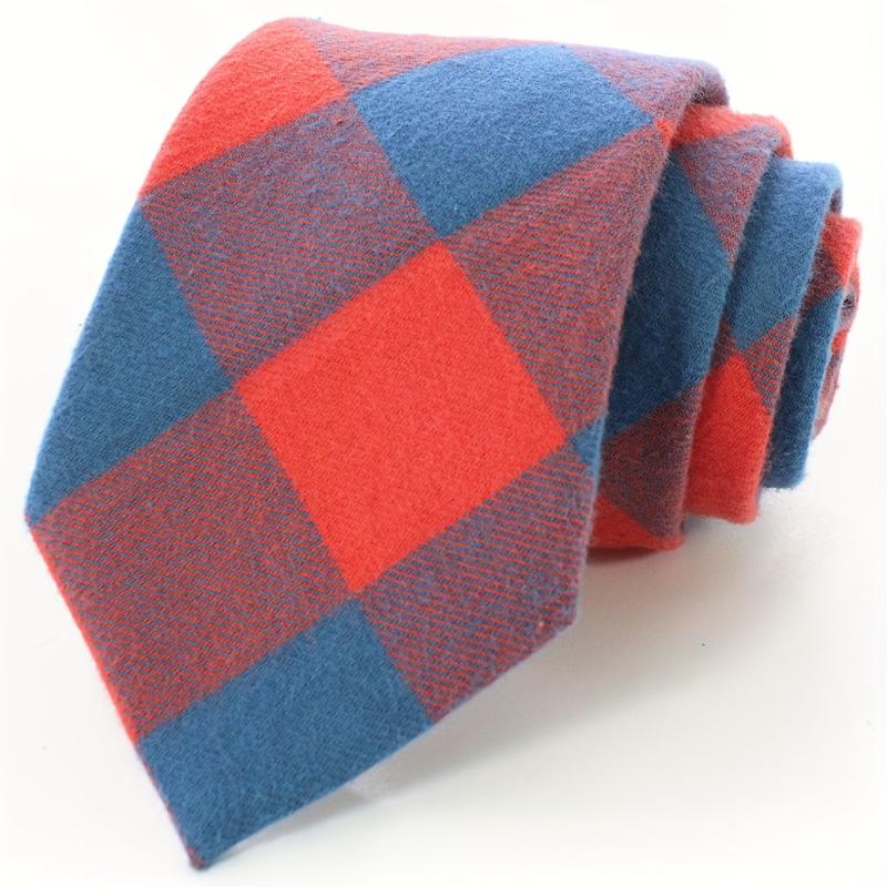 Men's Plaid Tie for Daily Business Party