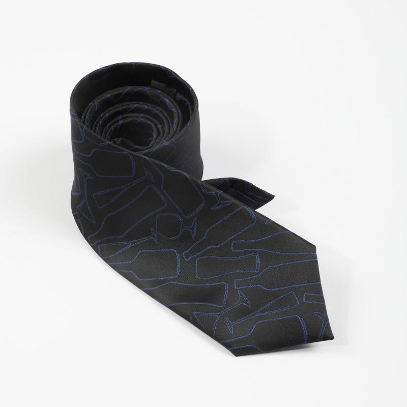 Men's Business Wine Glass Bottle Pattern Tie