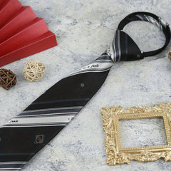 Striped Student School Uniform Tie Costume Clothing Accessories