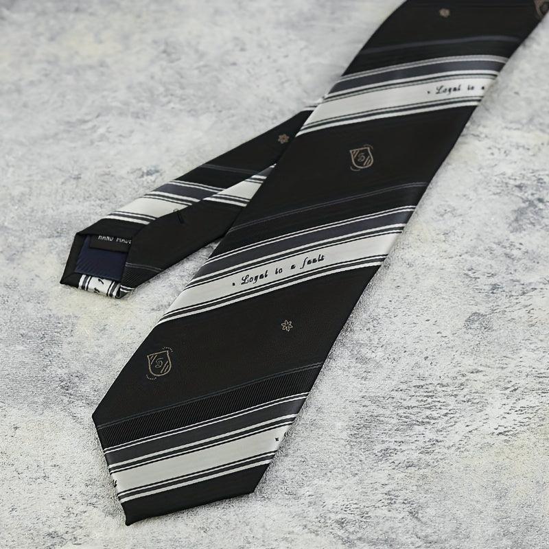 Striped Student School Uniform Tie Costume Clothing Accessories