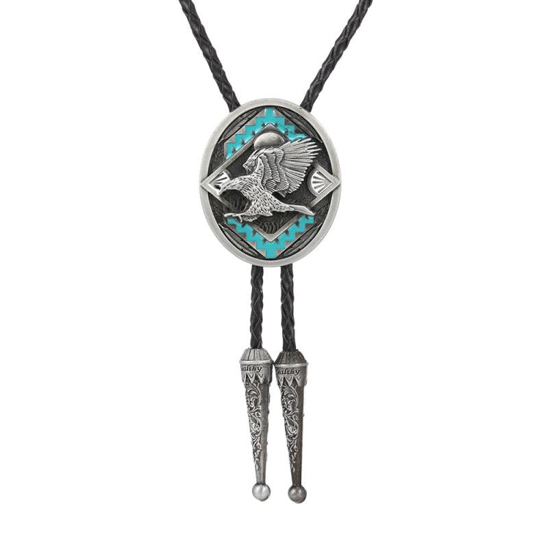 Novelty Metal Animal Eagle Necktie Necklace Youth Leisure Tie