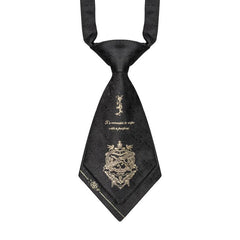 Rose Print Men's Business Casual Tie Bow Tie