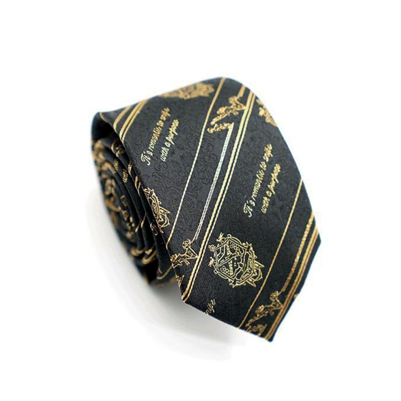 Rose Print Men's Business Casual Tie Bow Tie
