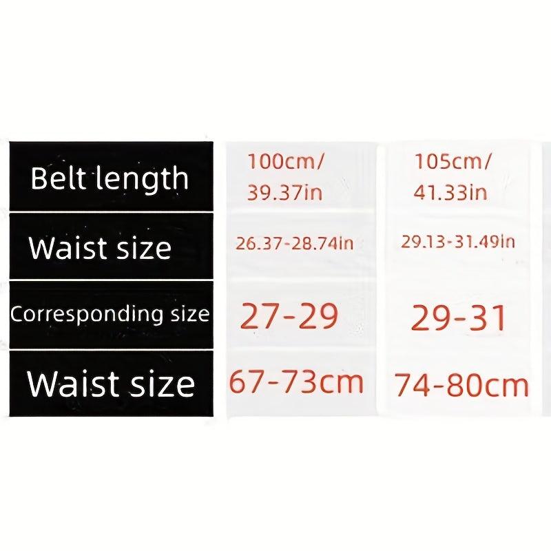 Men's Casual Wild Style Needle Buckle Belt for Students