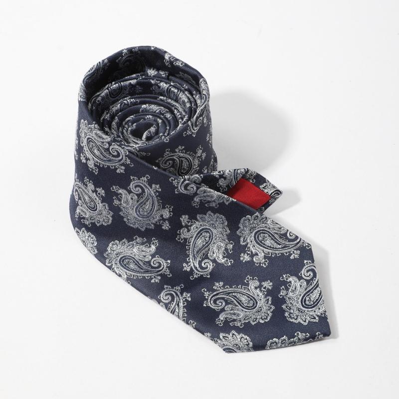 Polyester Cashew Ethnic Style Business Necktie For Men