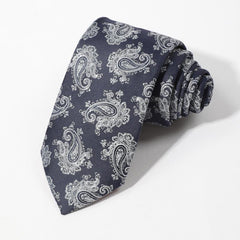 Polyester Cashew Ethnic Style Business Necktie For Men