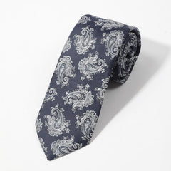 Polyester Cashew Ethnic Style Business Necktie For Men