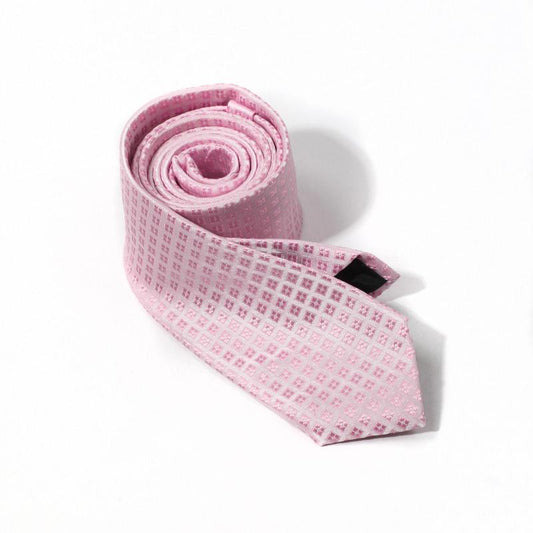 Small Plaid Necktie For Men - Dating Party Accessory