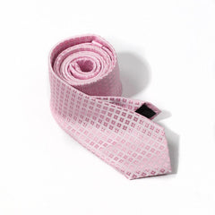 Small Plaid Necktie For Men - Dating Party Accessory