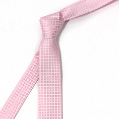 Small Plaid Necktie For Men - Dating Party Accessory