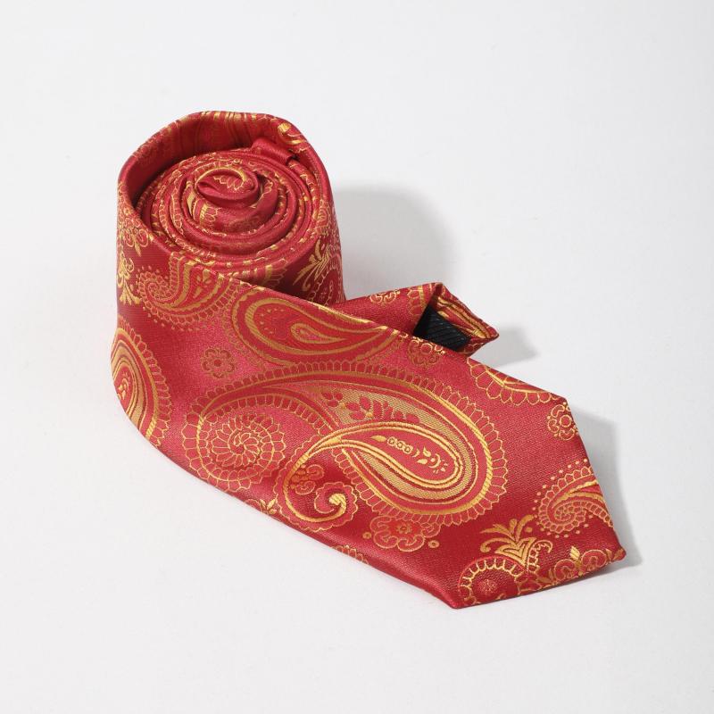 Men's Golden Cashew All Match Necktie