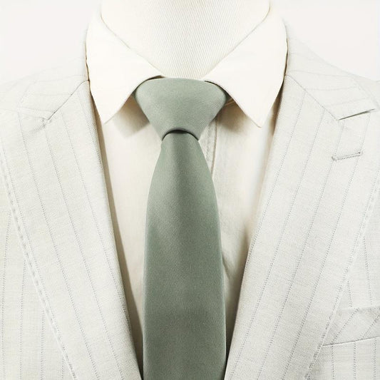 1pc Men's Plain Tie Neckties Business Accessories