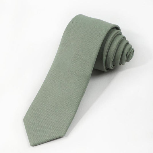 1pc Men's Plain Tie Neckties Business Accessories