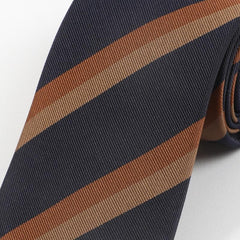 Multicolor Men's Diagonal Striped Tie