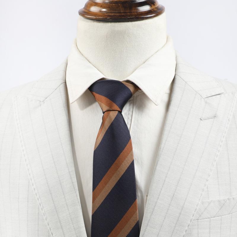 Multicolor Men's Diagonal Striped Tie