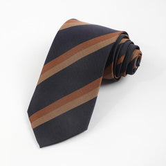 Multicolor Men's Diagonal Striped Tie