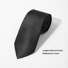 Men's Short Striped Business Tie