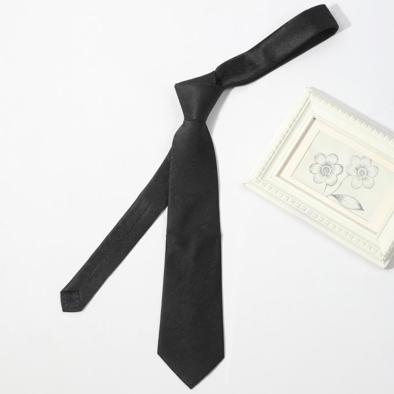 Men's Short Striped Business Tie