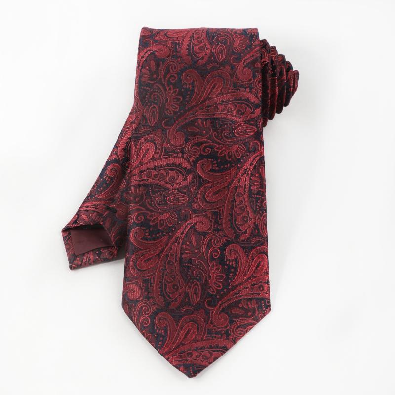 Men's Formal Business Flower Pattern Tie Groom Wedding Neckties